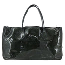 LOUIS VUITTON Monogram Vernis Wilshire PM Bag Blue Galatic M93646 LV Auth 163318-2