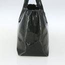 LOUIS VUITTON Monogram Vernis Wilshire PM Bag Blue Galatic M93646 LV Auth 163318-3