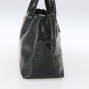LOUIS VUITTON Monogram Vernis Wilshire PM Bag Blue Galatic M93646 LV Auth 163318-4