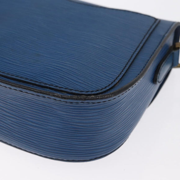 LOUIS VUITTON Epi Saint Cloud PM Shoulder Bag Blue M52195 LV Auth 163319