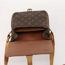LOUIS VUITTON Monogram Cartouchiere MM Umhängetasche M51253 LV Auth 163323-19