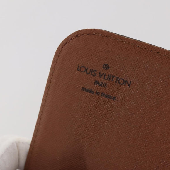 LOUIS VUITTON Monogram Cartouchiere MM Umhängetasche M51253 LV Auth 163323