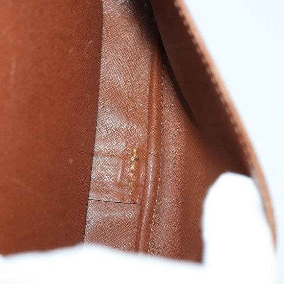 LOUIS VUITTON Monogram Cartouchiere MM Umhängetasche M51253 LV Auth 163323