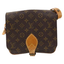 LOUIS VUITTON Monogram Cartouchiere MM Umhängetasche M51253 LV Auth 163323-13