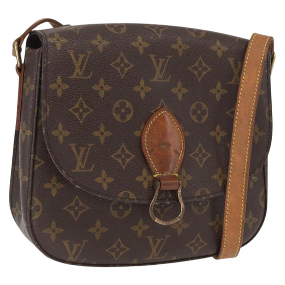 LOUIS VUITTON Monogram Saint Cloud GM Shoulder Bag M51242 LV Auth 163324