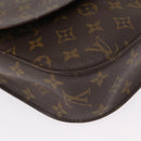 LOUIS VUITTON Monogram Saint Cloud GM Shoulder Bag M51242 LV Auth 163324-11