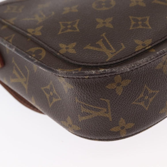 LOUIS VUITTON Monogram Saint Cloud GM Shoulder Bag M51242 LV Auth 163324
