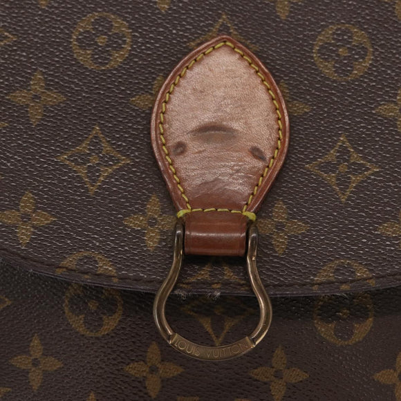 LOUIS VUITTON Monogram Saint Cloud GM Shoulder Bag M51242 LV Auth 163324