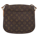 LOUIS VUITTON Monogram Saint Cloud GM Shoulder Bag M51242 LV Auth 163324-3