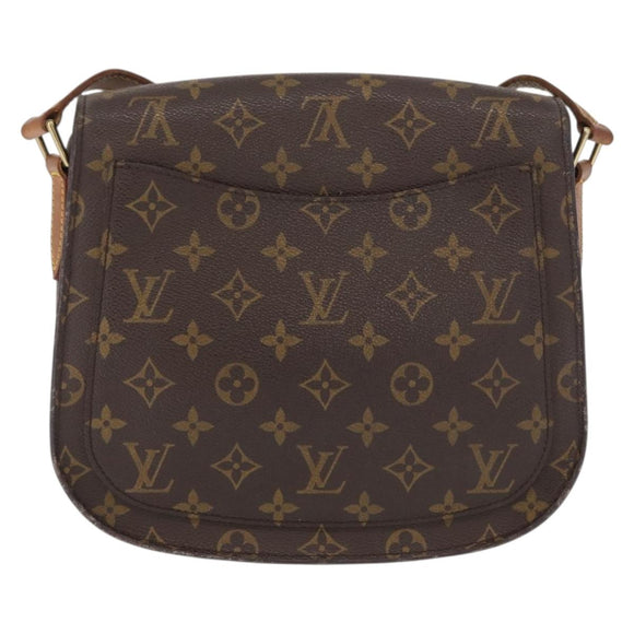 LOUIS VUITTON Monogram Saint Cloud GM Shoulder Bag M51242 LV Auth 163324