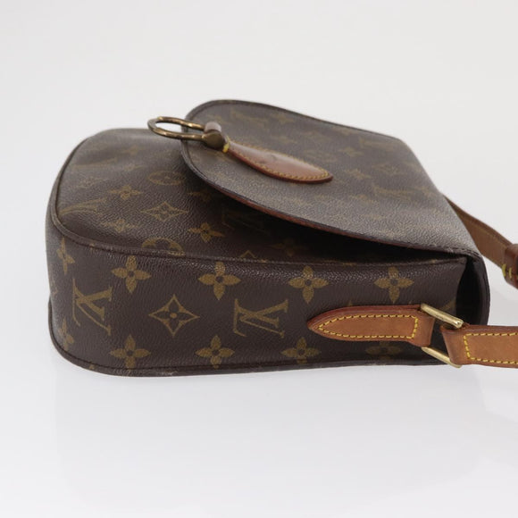 LOUIS VUITTON Monogram Saint Cloud GM Shoulder Bag M51242 LV Auth 163324