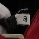 PRADA Shoulder Bag Nylon Red Silver Auth 163326-12
