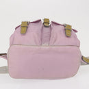 PRADA Rucksack Nylon Pink Silber Original 163327A-5