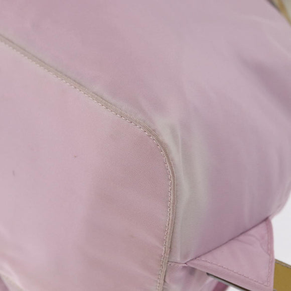 PRADA Rucksack Nylon Pink Silber Original 163327A
