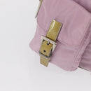 PRADA Rucksack Nylon Pink Silber Original 163327A-22