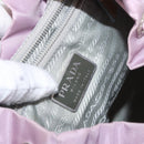 PRADA Rucksack Nylon Pink Silber Original 163327A-23