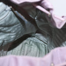 PRADA Rucksack Nylon Pink Silber Original 163327A-24