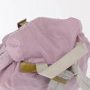 PRADA Rucksack Nylon Pink Silber Original 163327A-6