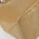 LOUIS VUITTON Monogram Vernis Reade PM Hand Bag Noisette M91334 LV Auth 163334-15