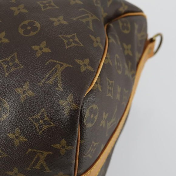 LOUIS VUITTON Monogram Keepall Bandouliere 45 Boston Bag M41418 LV Auth 163337
