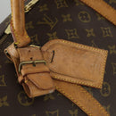 LOUIS VUITTON Monogram Keepall Bandouliere 60 Boston Bag M41412 LV Auth 163338-10