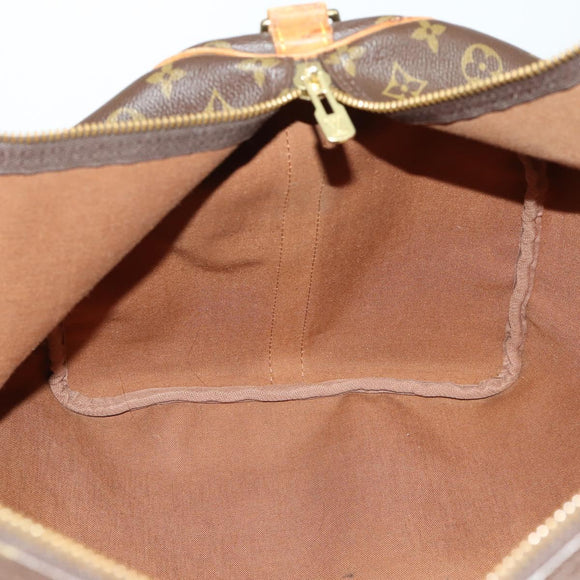 LOUIS VUITTON Monogram Keepall Bandouliere 60 Boston Bag M41412 LV Auth 163338