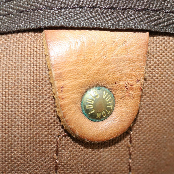 LOUIS VUITTON Monogram Keepall Bandouliere 60 Boston Bag M41412 LV Auth 163338