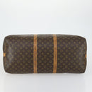 LOUIS VUITTON Monogram Keepall Bandouliere 60 Boston Bag M41412 LV Auth 163338-5