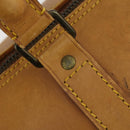 LOUIS VUITTON Nomad Keepall 55 Boston Bag Beige LV Auth 163339-15