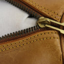 LOUIS VUITTON Nomad Keepall 55 Boston Bag Beige LV Auth 163339-18