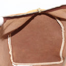 LOUIS VUITTON Nomad Keepall 55 Boston Bag Beige LV Auth 163339-27