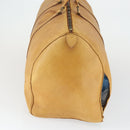 LOUIS VUITTON Nomad Keepall 55 Boston Bag Beige LV Auth 163339-4