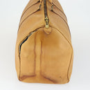 LOUIS VUITTON Nomad Keepall 55 Boston Bag Beige LV Auth 163339-5