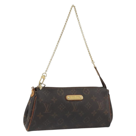 LOUIS VUITTON Monogram Eva Shoulder Bag M95567 LV Auth 163344