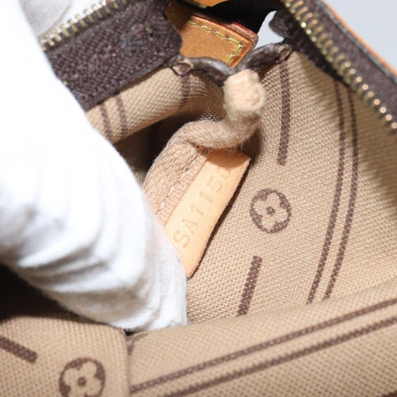 LOUIS VUITTON Monogram Mini Pochette Delightfull Täschchen M40309 LV Auth 163351