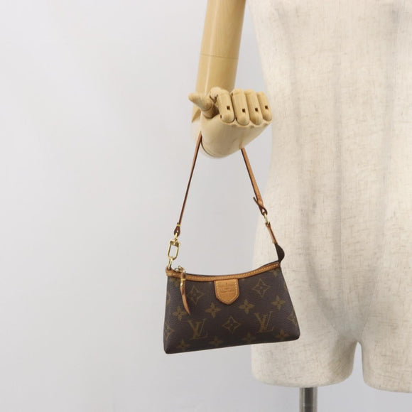 LOUIS VUITTON Monogram Mini Pochette Delightfull Täschchen M40309 LV Auth 163351