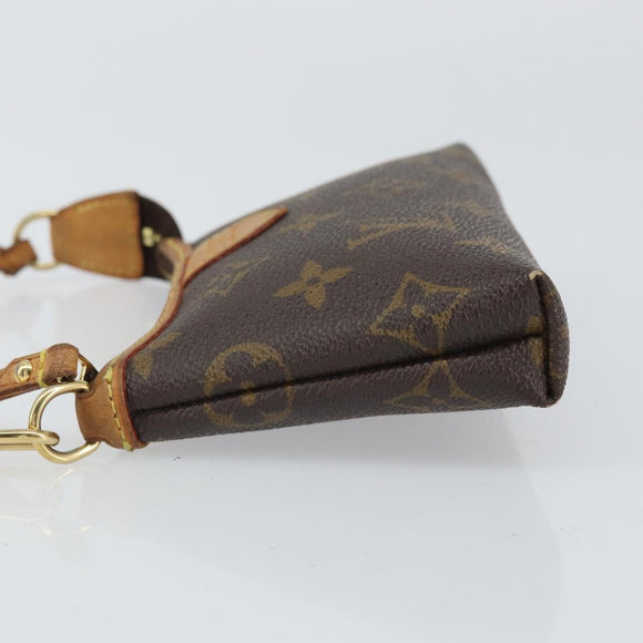 LOUIS VUITTON Monogram Mini Pochette Delightfull Täschchen M40309 LV Auth 163351