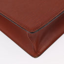 LOUIS VUITTON Epi Sac Plat Hand Bag Brown M52073 LV Auth 163352-10