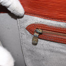 LOUIS VUITTON Epi Sac Plat Hand Bag Brown M52073 LV Auth 163352-18