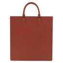 LOUIS VUITTON Epi Sac Plat Hand Bag Brown M52073 LV Auth 163352-2