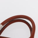 LOUIS VUITTON Epi Sac Plat Hand Bag Brown M52073 LV Auth 163352-8