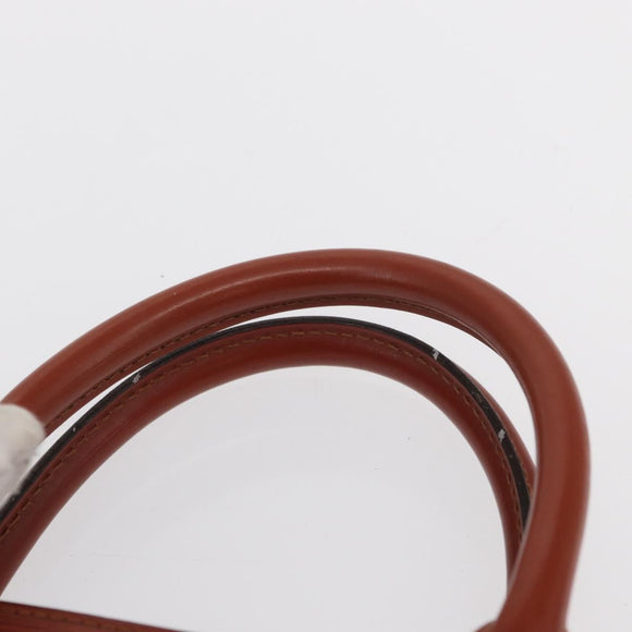 LOUIS VUITTON Epi Sac Plat Hand Bag Brown M52073 LV Auth 163352