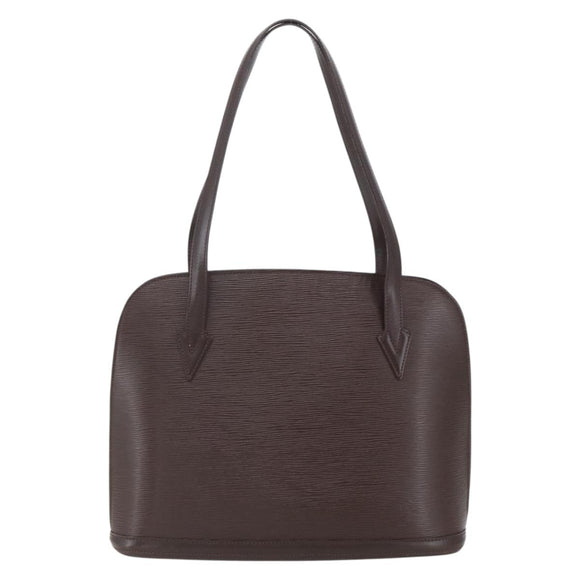 LOUIS VUITTON Epi Lussac Shoulder Bag Mocha M5228D LV Auth 163353