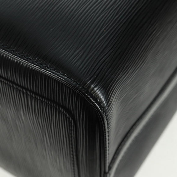 LOUIS VUITTON Epi Speedy 35 Hand Bag Black M42992 LV Auth 163358V