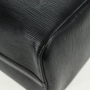 LOUIS VUITTON Epi Speedy 35 Hand Bag Black M42992 LV Auth 163358V-17