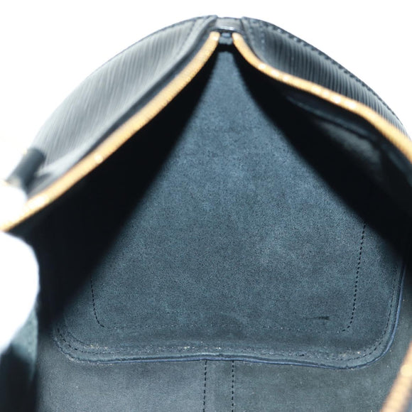 LOUIS VUITTON Epi Speedy 35 Hand Bag Black M42992 LV Auth 163358V