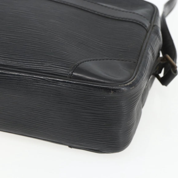 LOUIS VUITTON Epi Trocadero 27 Shoulder Bag Black M52312 LV Auth 163359
