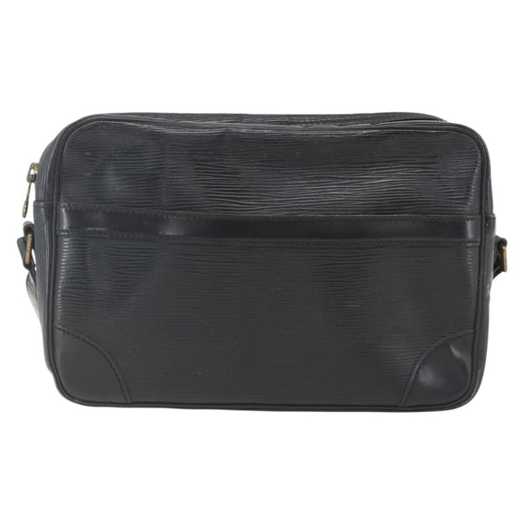 LOUIS VUITTON Epi Trocadero 27 Shoulder Bag Black M52312 LV Auth 163359