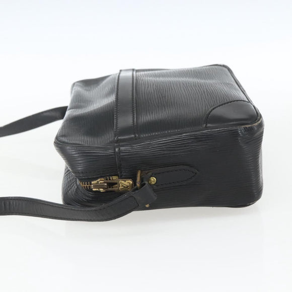 LOUIS VUITTON Epi Trocadero 27 Shoulder Bag Black M52312 LV Auth 163359
