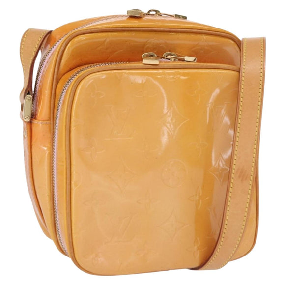 LOUIS VUITTON Monogram Vernis Wooster Bag Marshmallow Pink M91037 LV Auth 163360